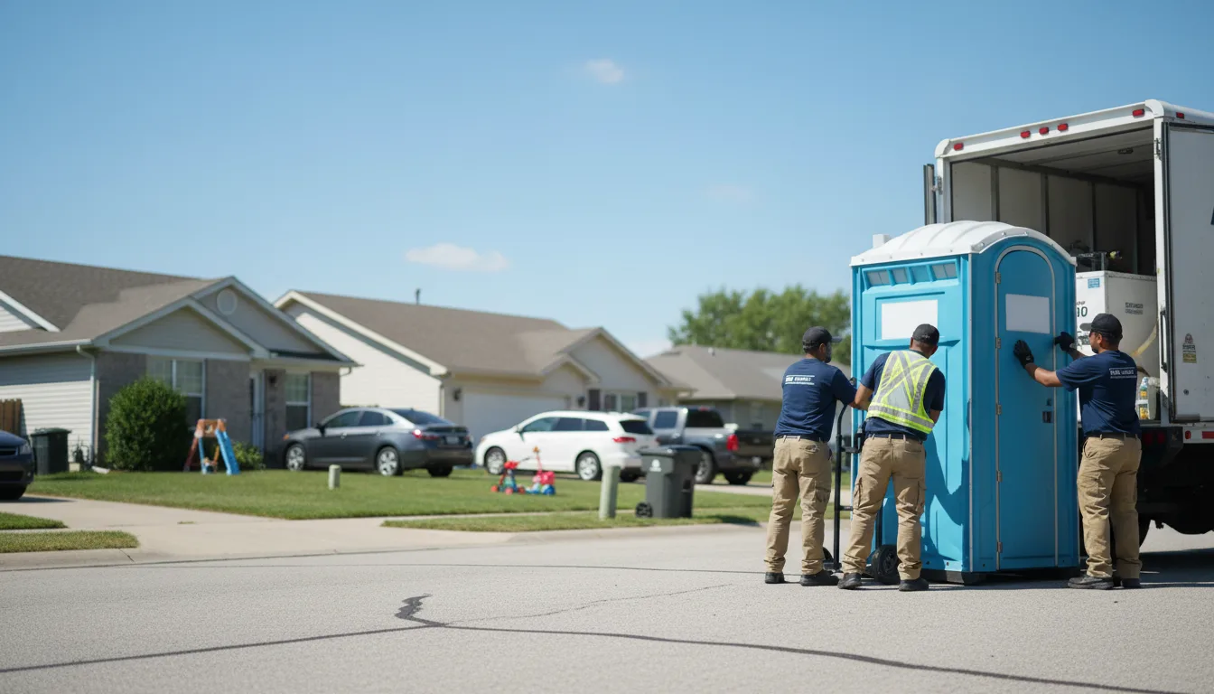 Standard Porta Potty Rentals in Exline, IA near me